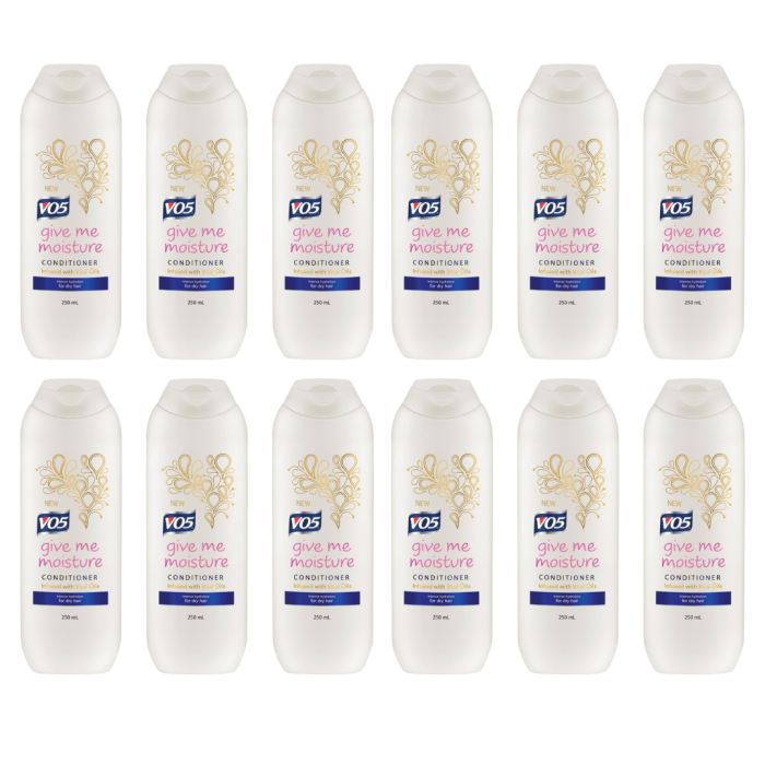 VO5 Give Me Moisture Conditioner With Infused Vital Oils 250ml - Pack of 12
