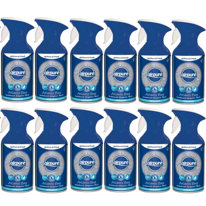 Airpure Air Freshener Spray Atlantis Bay 250ml 
