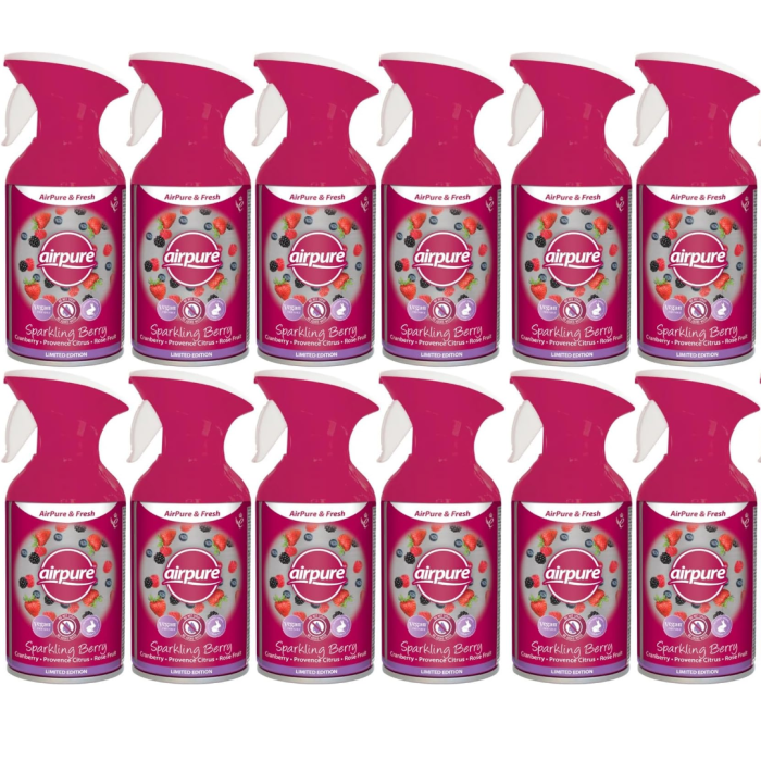 Airpure Air Freshener Spray Sparkling Berry 250ml 
