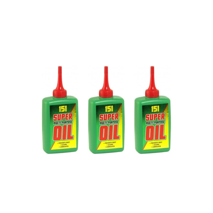 151 Super Multipurpose Lubricant Oil Bottle 100ML  - Pack of 3