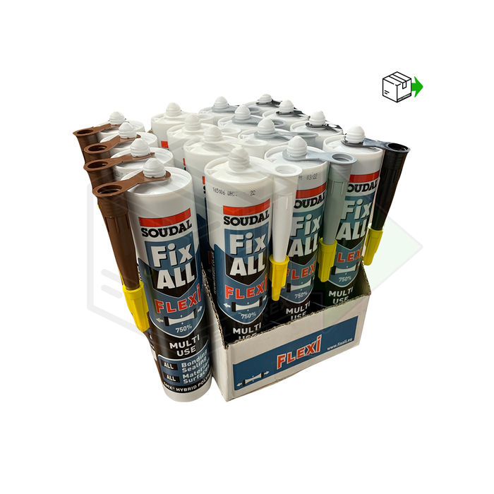 Soudal Fix ALL Flexi White 290ml (106036) - Pack of 12