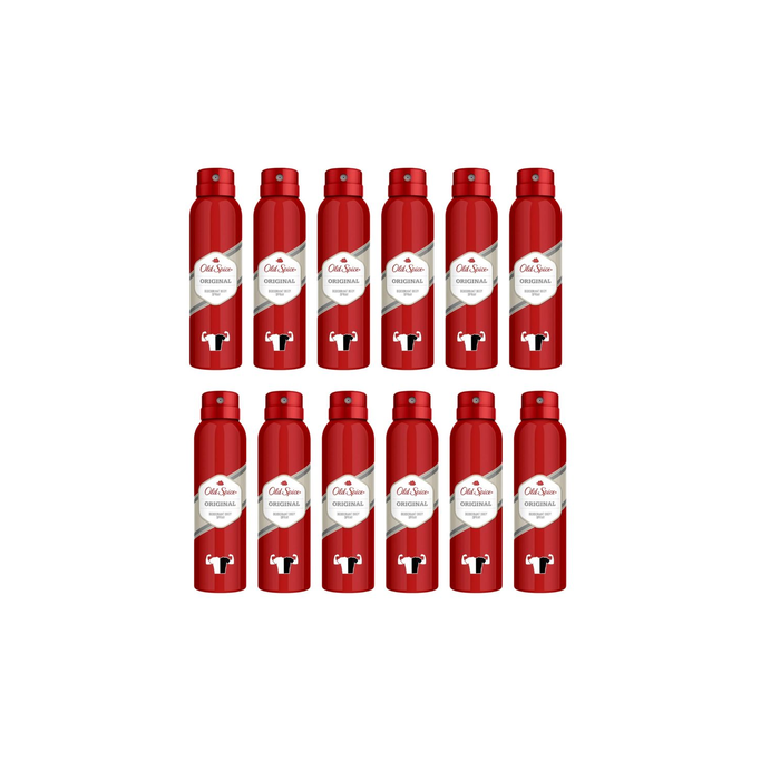 Old Spice Original Bodyspray For Men 150ML - Pack of 12