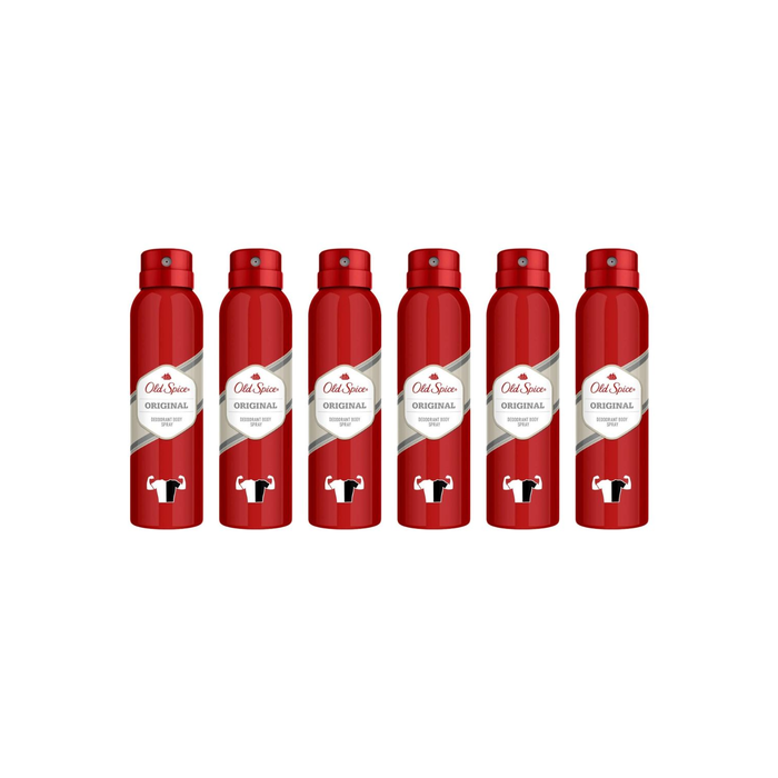 Old Spice Original Bodyspray For Men 150ML - Pack of 6