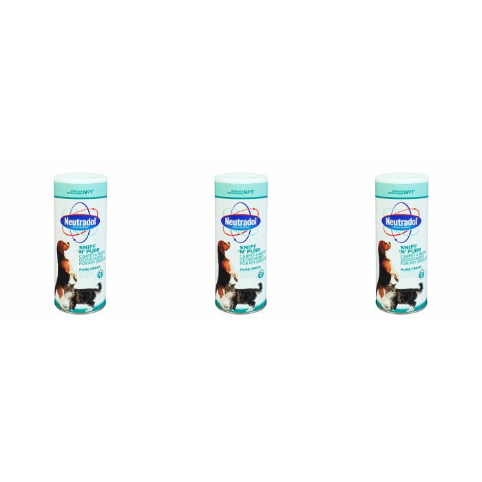 Neutradol Carpet Deodorizer Sniff 'n' Purr 350g - Pack of 3
