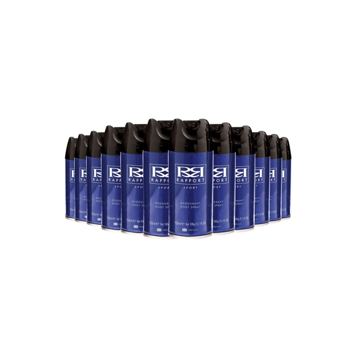 Rapport Sport Body Spray 150ml - Pack of 12