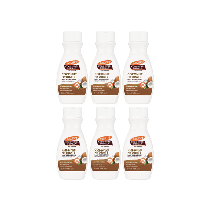 Palmers Coconut Hydrate Body Lotion 250ml - Pack of 6