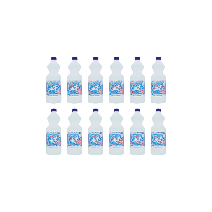 Ace Laundry Bleach Ultra White Floral Bonquet 1L - Pack of 12