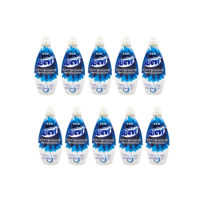 Asevi Laundry Liquid Freshener Scent Booster Blue 36 washes 720ml - Pack of 10