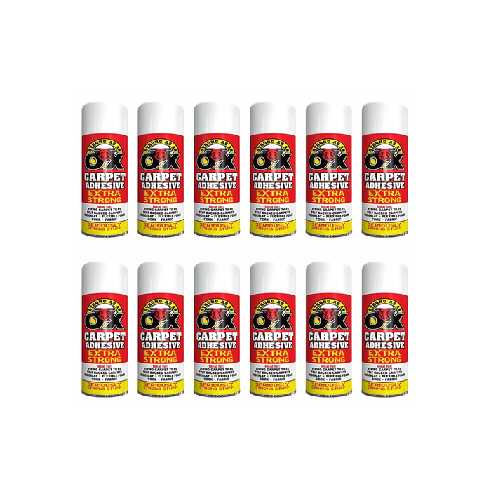 SAAO Extra Strong Carpet Adhesive 500ML - Pack of 12
