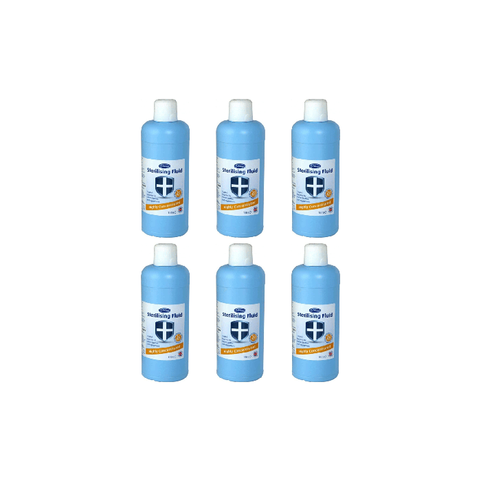 Dr Jonsons Baby Sterilising Fluid Highly Concentrated 1Liter - Pack of 6