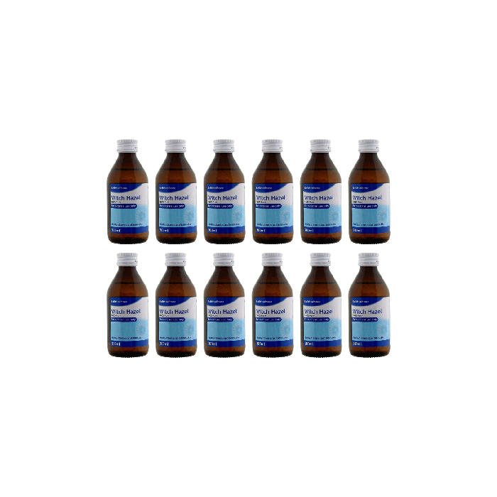 Bell's Healthcare Witch Hazel (distilled) Natural Skin Toner Cleanser 200ml - Pack of 12