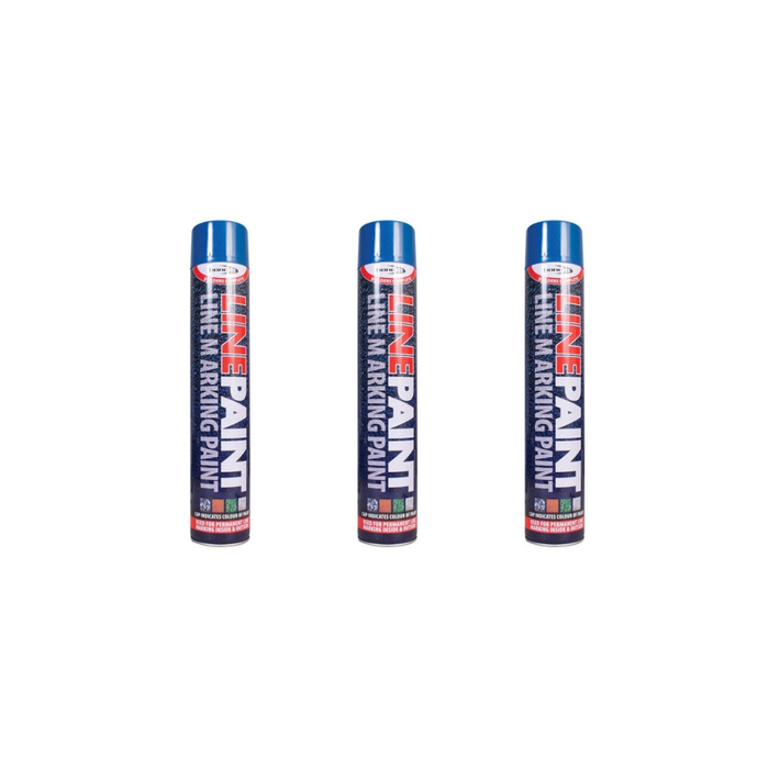 Bond It Line Marker Paint Blue For Car Parks & Sports Courts 750ml