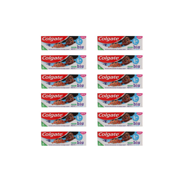 Colgate Big Kids Smiles Toothpaste 6+Years 50ML - Pack of 12