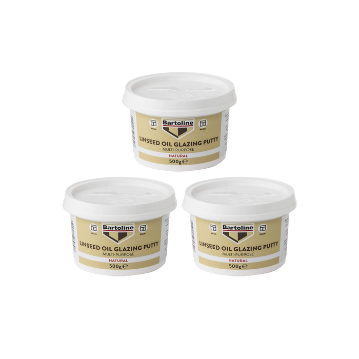 Bartoline Multi-Purpose Linseed Oil Glazing Putty 500g