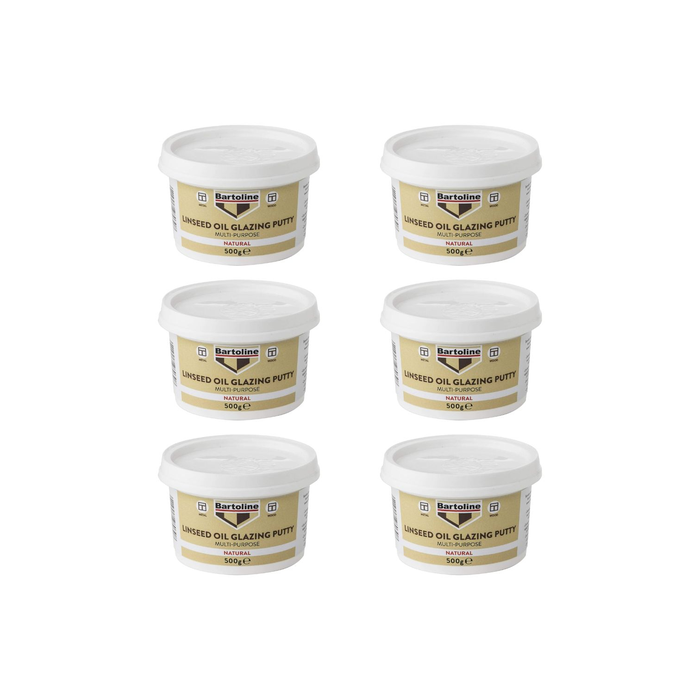 Bartoline Multi-Purpose Linseed Oil Glazing Putty 500g