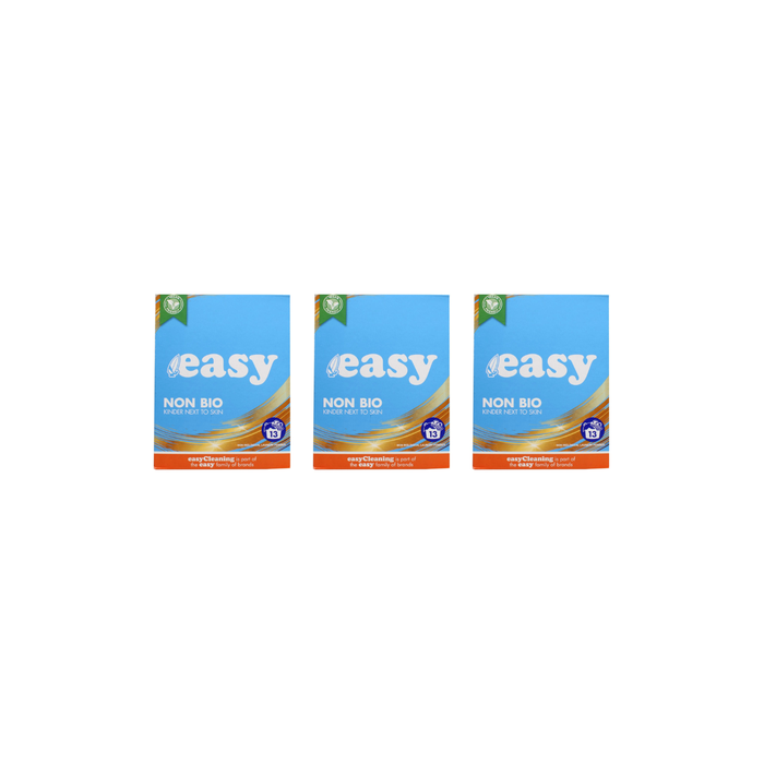 Easy Washing Powder 13 Wash Non Bio White 13 Washes - Pack of 3
