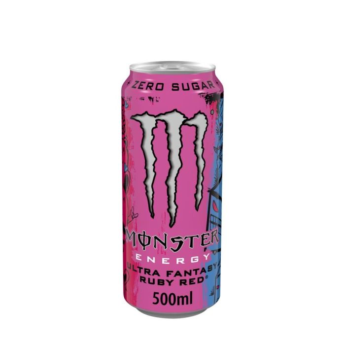 Monster Energy Ultra Fantasy Ruby Red Drink 500ml
