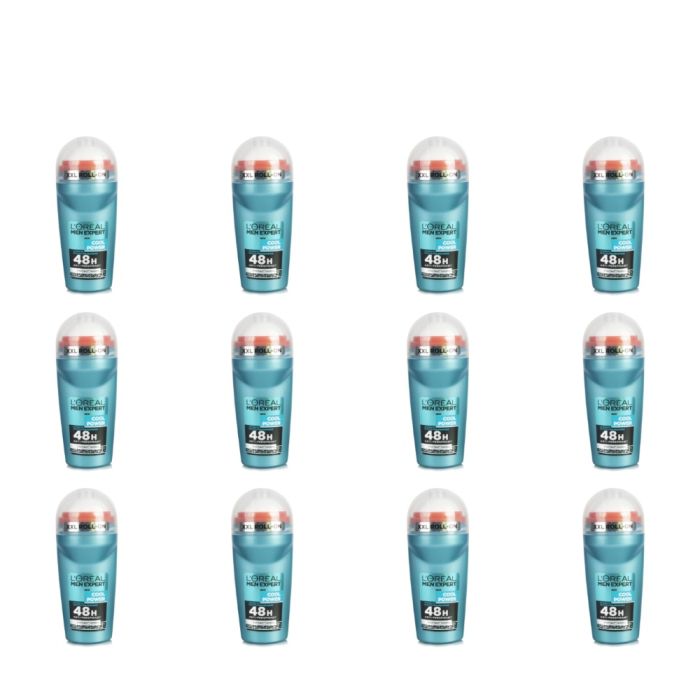 Loreal Paris Men Expert Cool Power Roll-On 50ml - Pack of 12