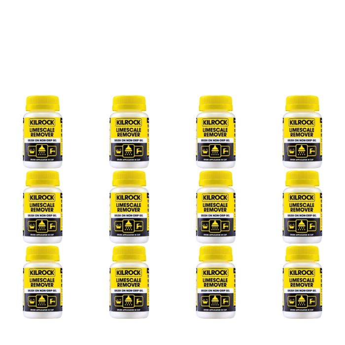 Kilrock Brush on Gel Descaler & Limescale Remover 160ml - Pack of 12
