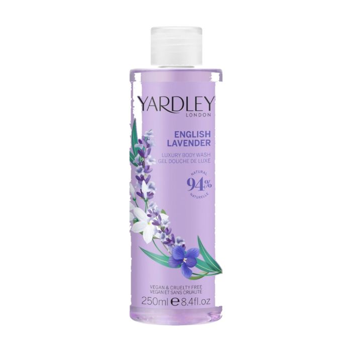 Yardley London English Lavender Luxury Shower Gel Body Wash 250 ml