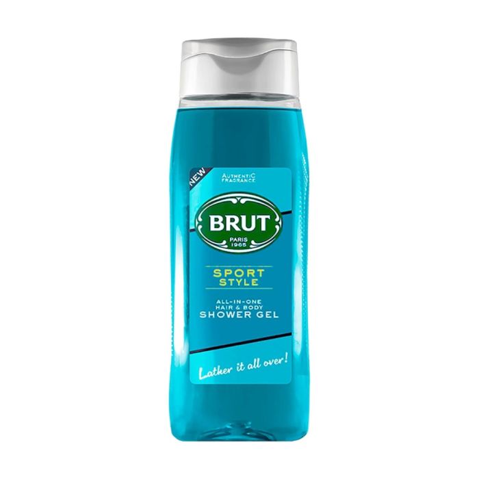 Brut Sport Style Hair & Body Shower Gel for Men 500ml