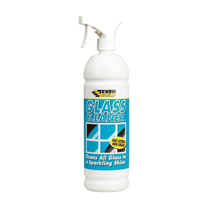 Everbuild Glass Cleaner Ready To Use Spray 1 Litre