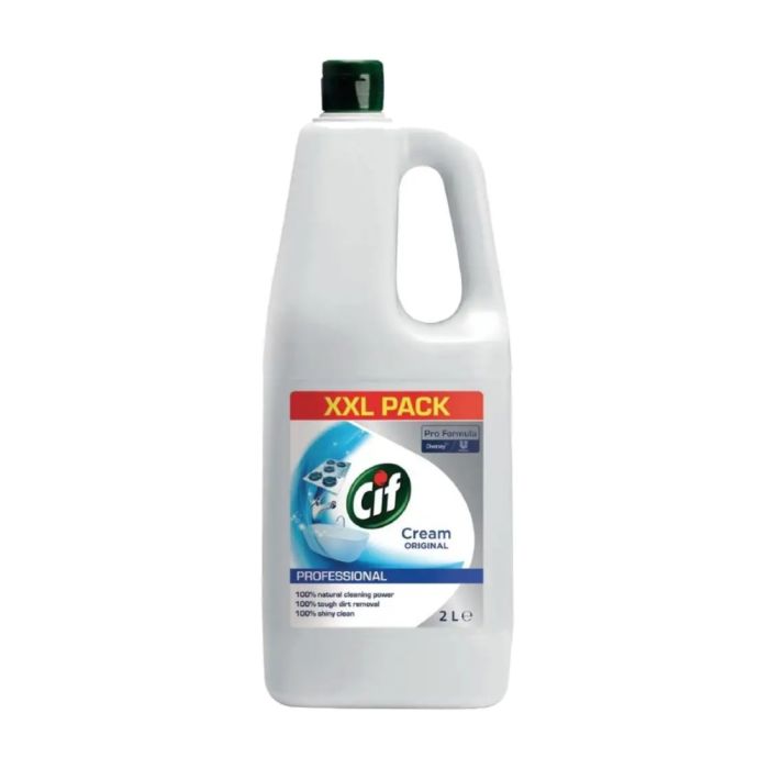 Cif Original Cream Cleaner for Kitchen Bathroom Cleaning 2L