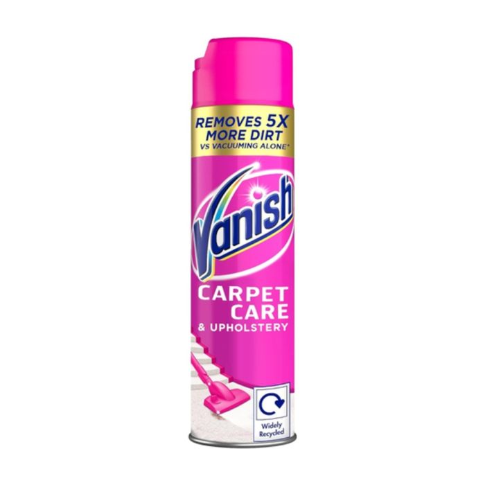 Vanish Carpet Cleaner Upholstery Power Foam Shampoo 600ml