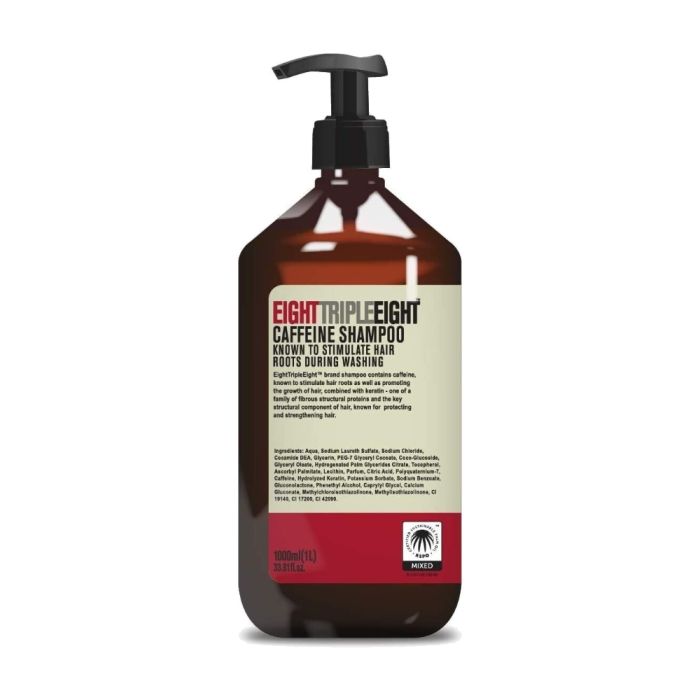 Triple Eight Caffeine Shampoo 1 Litre 