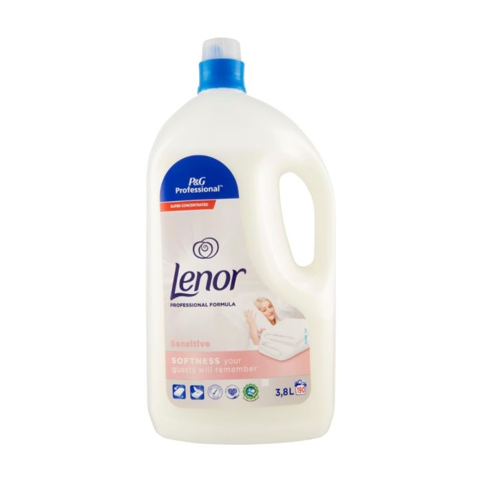 Lenor Professional Sensitive Fabric Softener 190 Washes 3800 ML