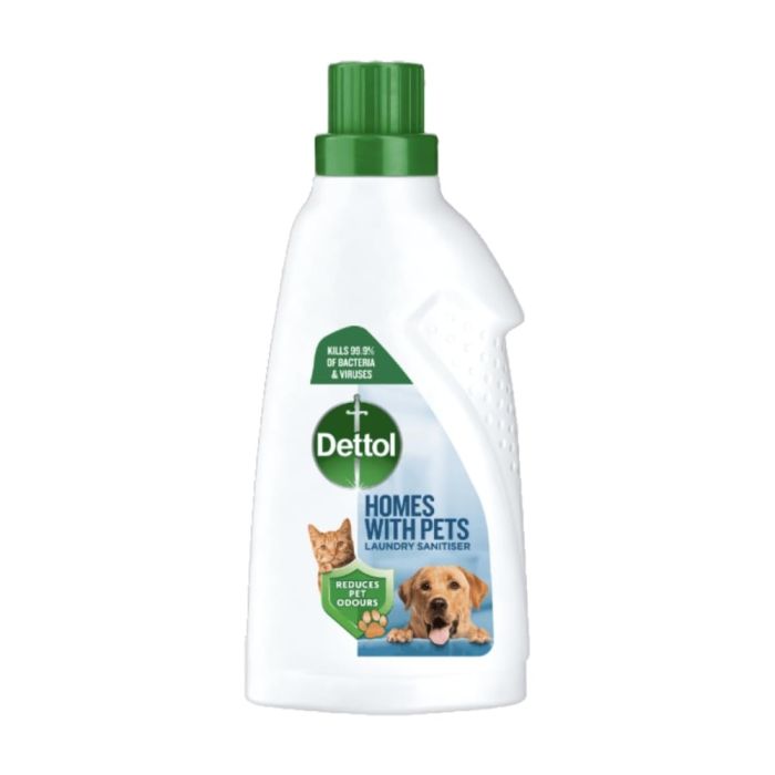 Dettol Homes with Pets Laundry Sanitiser Liquid 750ML