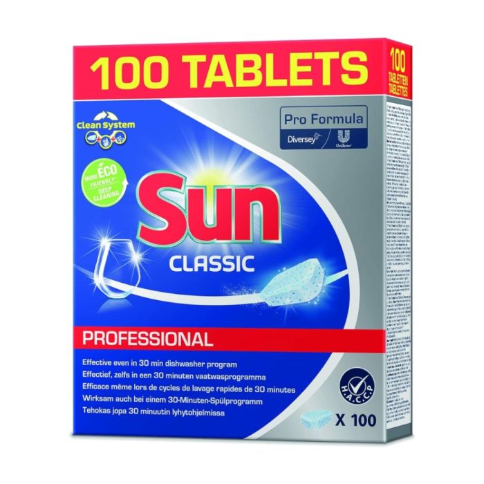 	
Sun Professional Citrus Dishwasher Tablets 1kg