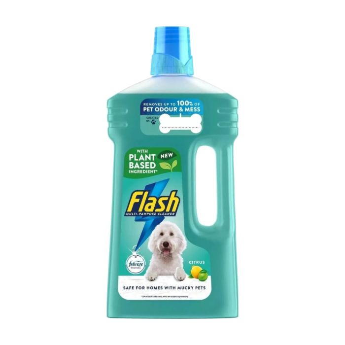 Flash Liquid Cleaner For Pet Lovers Citrus 1L
