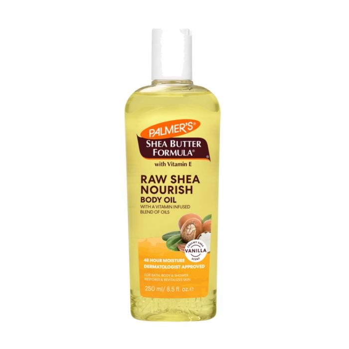 Palmer's Raw Shea Nourish Body Oil With Vitamin E 250ML