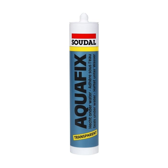 Soudal Aquafix All Weather Sealant Clear 300ml
