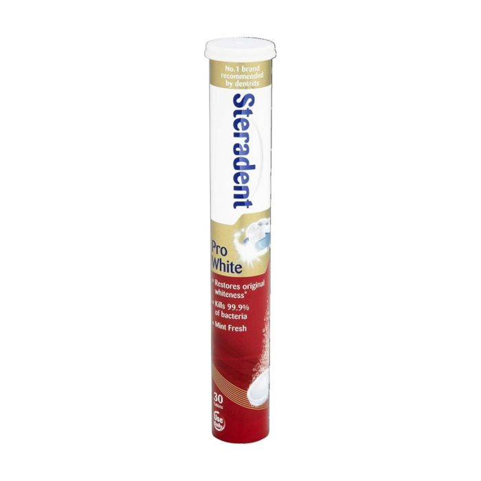 Steradent Pro White Tablets 30 Tablets