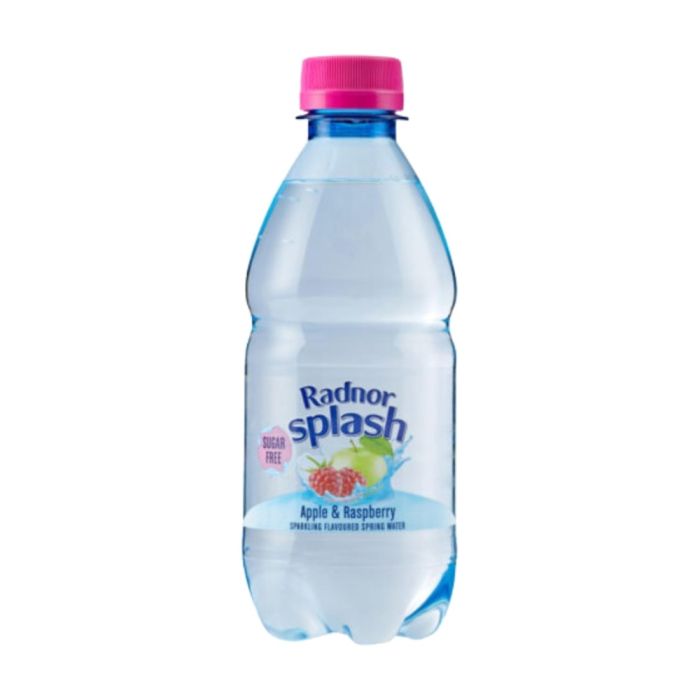 Radnor Splash Sparkling Apple & Raspberry Flavoured Water 330ml