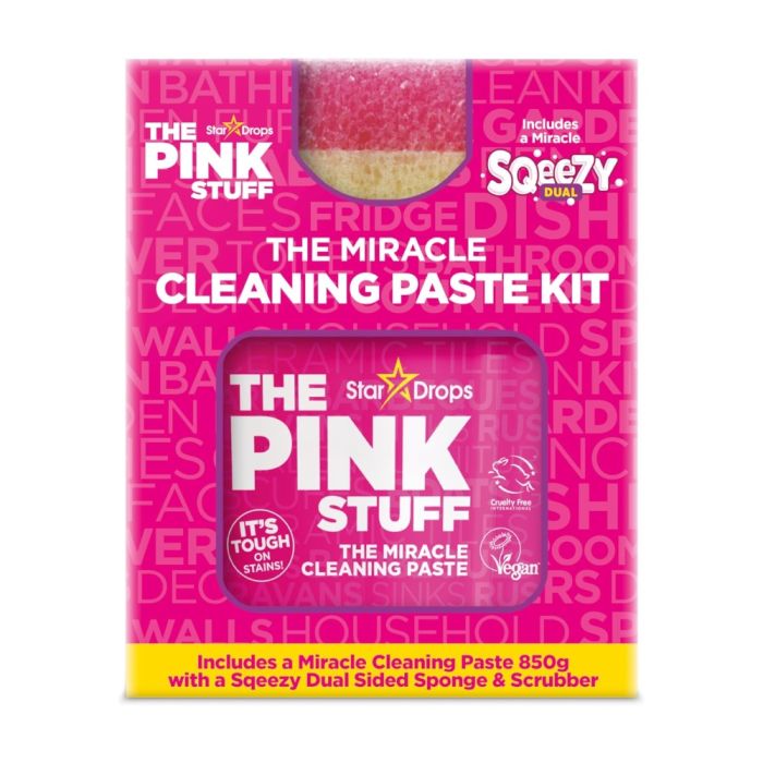 The Pink Stuff Cleaning Paste Kit 850g