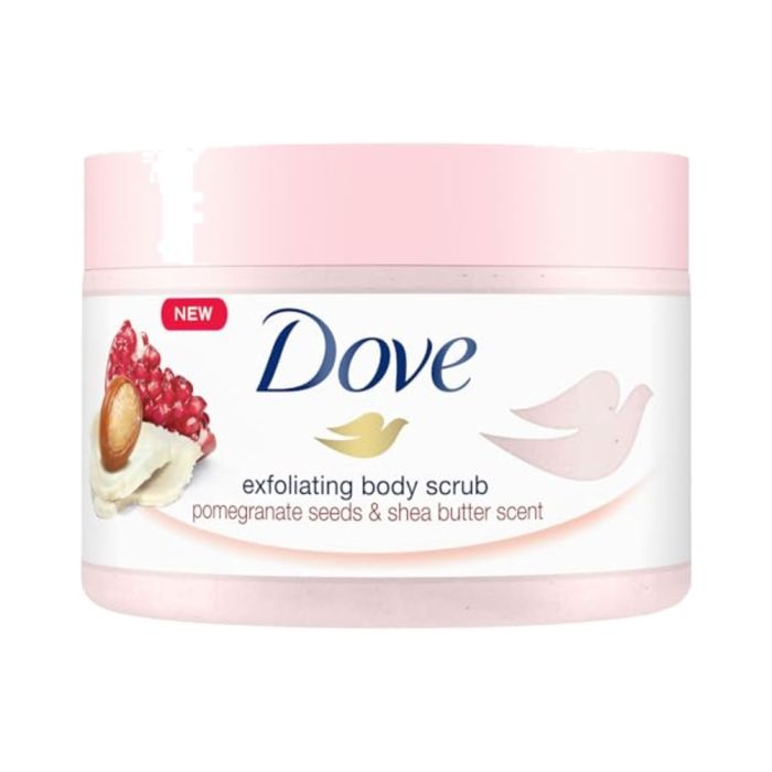 Dove Pomegranate Seeds & Shea Butter Body Scrub 225ml