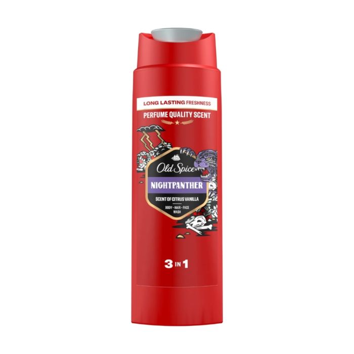 Old Spice Night Panther 3-in-1 Shower Gel 400ml