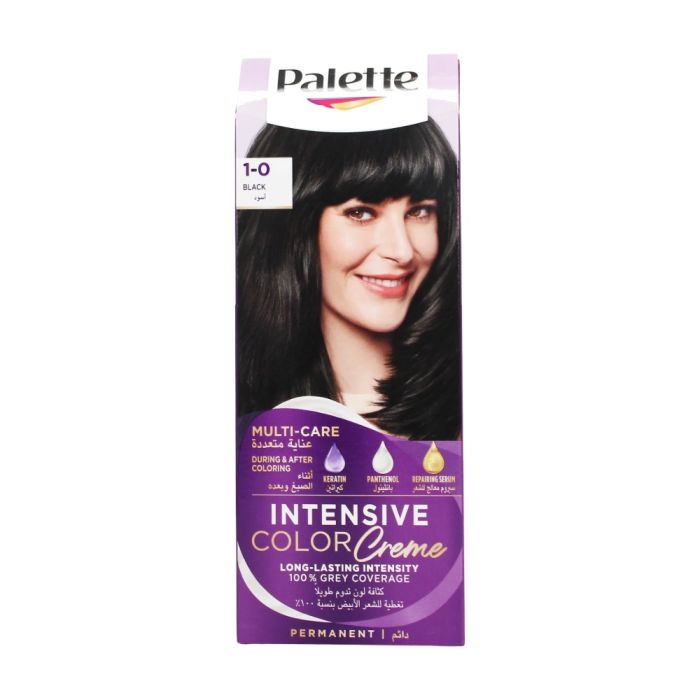 Palette Intensive Creme Hair Color - 1-0 Black