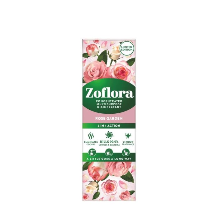 Zoflora Rose Garden Concentrated Multipurpose Disinfectant 250 ML