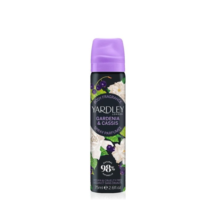 Yardley London Gardenia & Cassis Body Spray 75ml