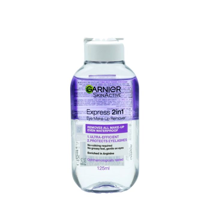 Garnier Skin Active 2 in 1 Eye Makeup Remover Ultra-Efficient 125ml