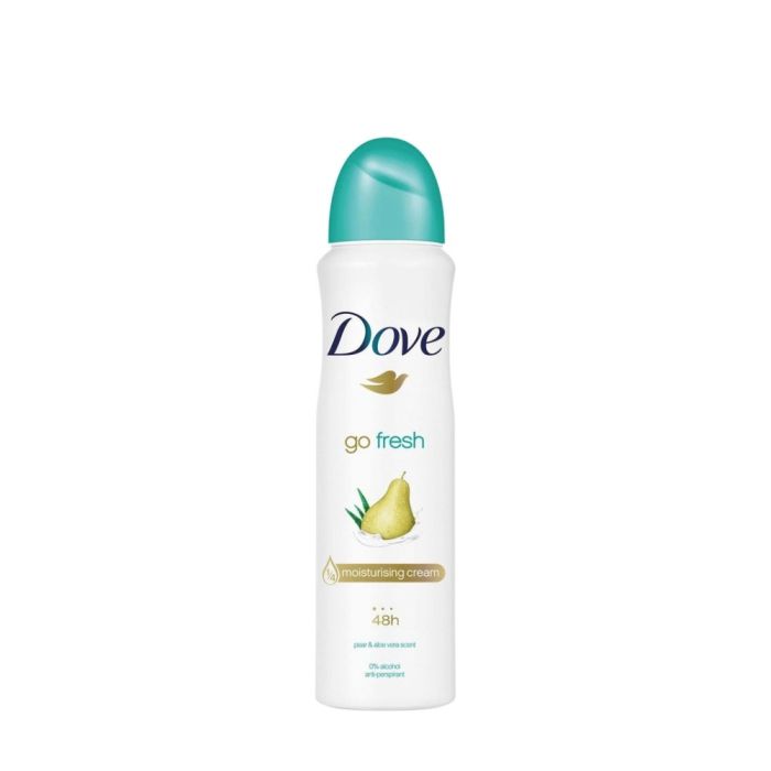 Dove Go Fresh Pear & Aloe Vera Antiperspirant Deodorant Spray 150ml