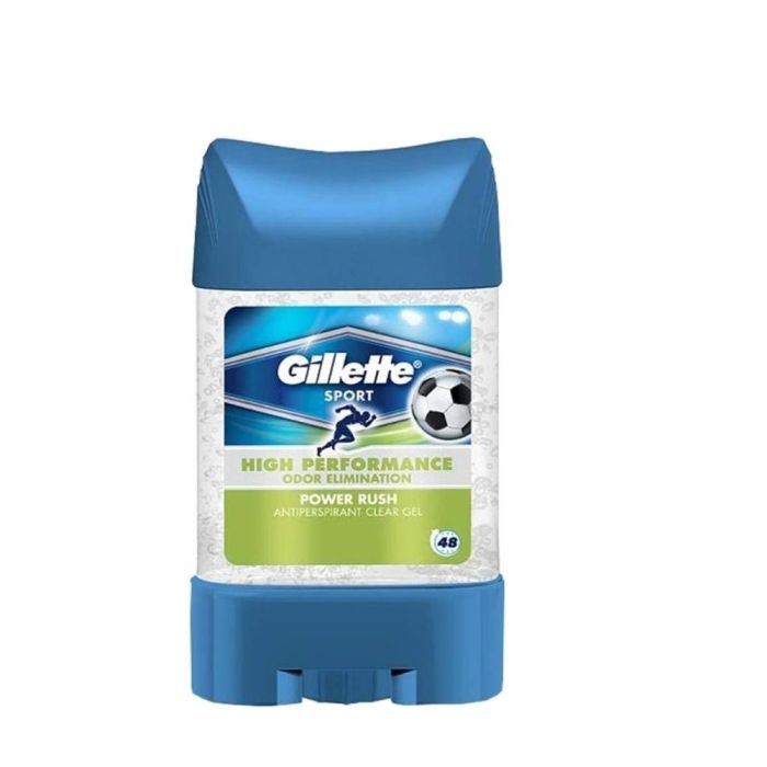 Gillette Power Rush Antiperspirant Deodorant Clear Gel 70ML