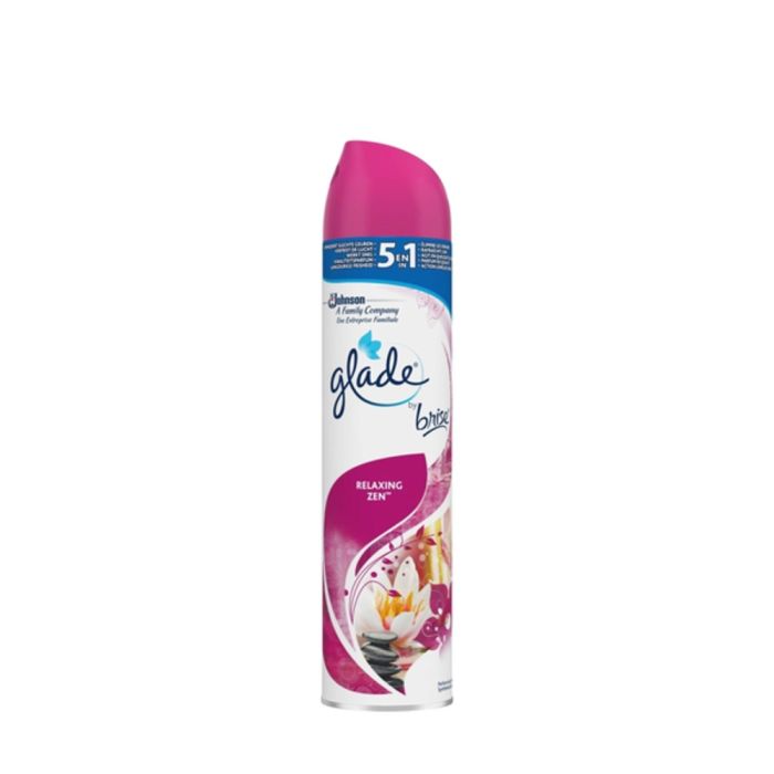 Glade Relaxing Zen aerosol room spray 300ml air freshener lotus flower and muguet
