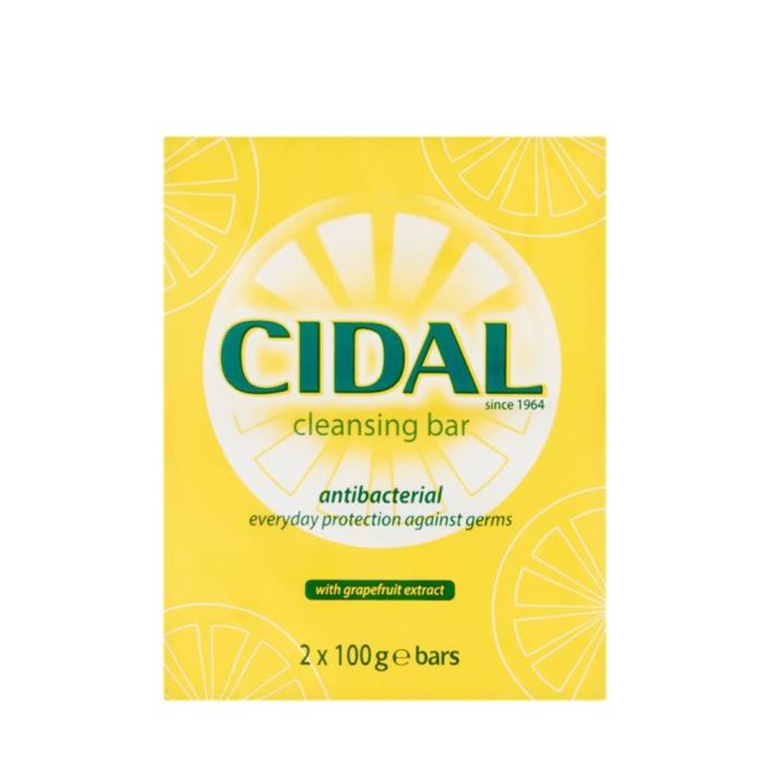 Cidal Antibacterial Cleansing Bars 2 x 100g