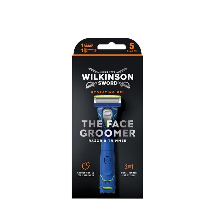 Wilkinson Sword The Face Groomer 2-in-1 Razor & Trimmer
