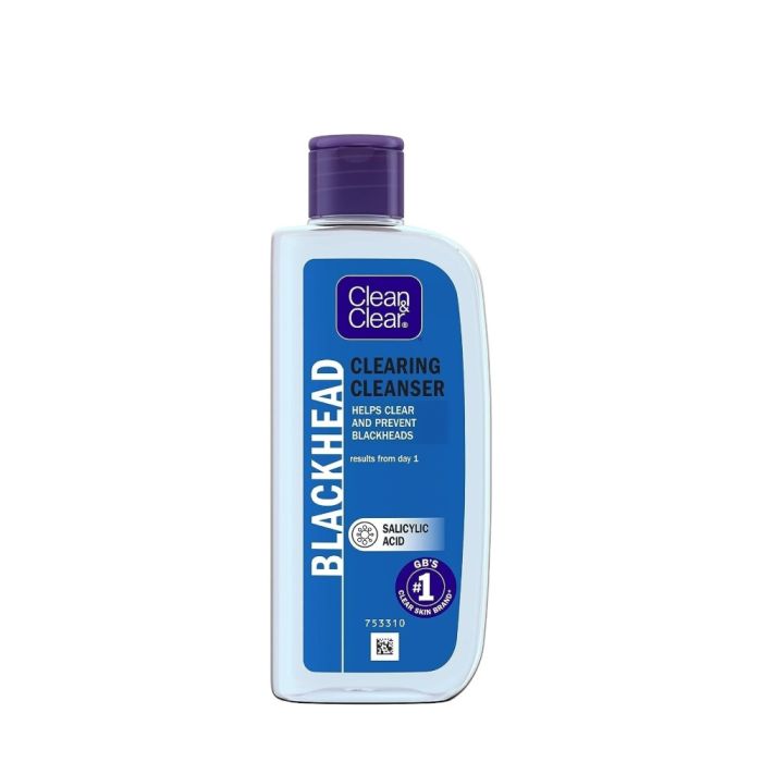 Clean & Clear Blackhead Clearing Cleanser with Instant Results 200ml